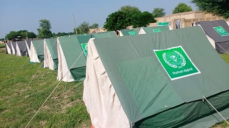 Bedding for a Family in Pakistan